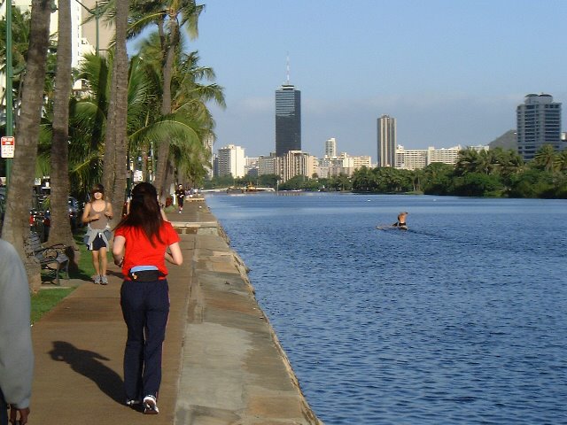 Ala Wai Canal by momotea