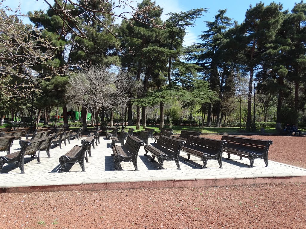 Summer Stage, Mushtaidi Park, Tbilisi by PlamenB