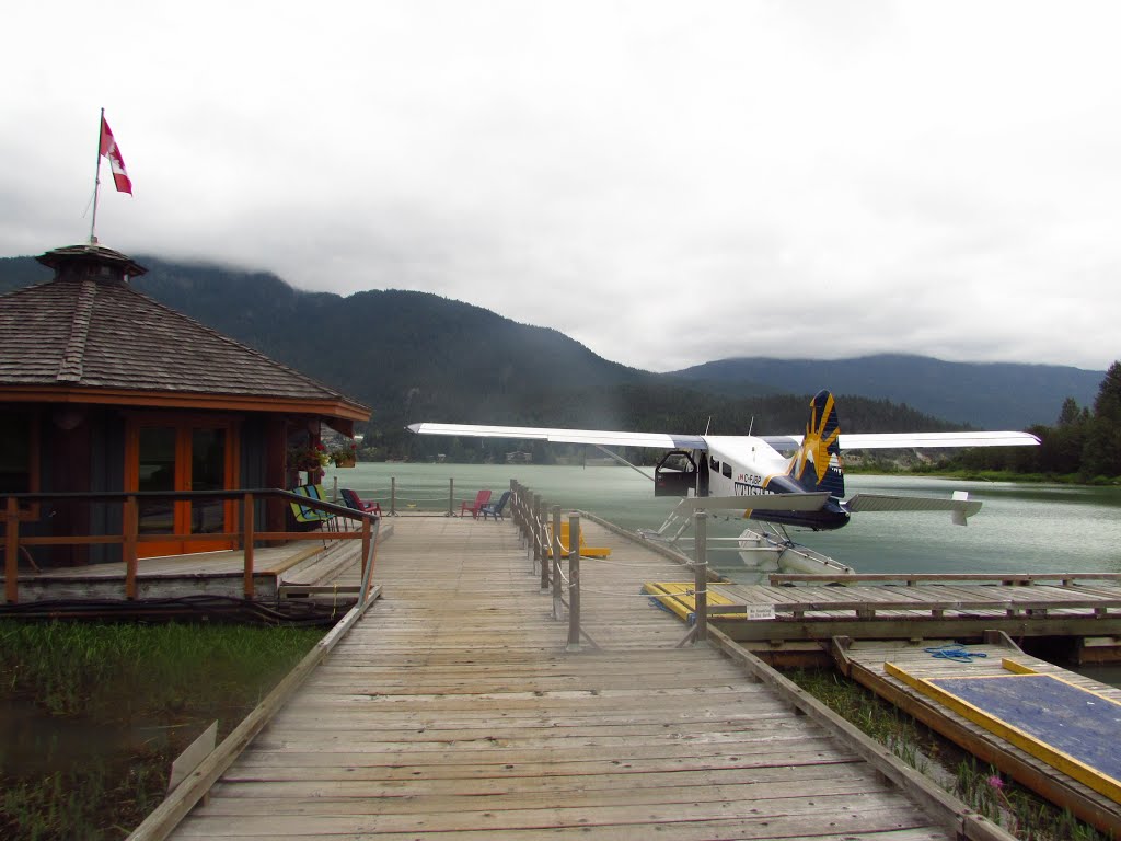 Harbour Air Floatplane Dock; Green Lake by Chris Sanfino