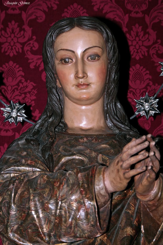 Inmaculada de la Hermandad de los Javieres. by Joaquín Gómez