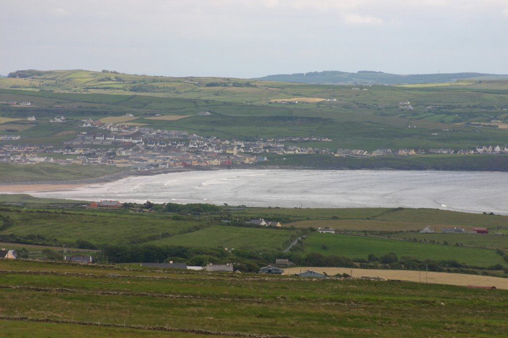 Lehinch from Cliffs of Mohr by Owen Smith