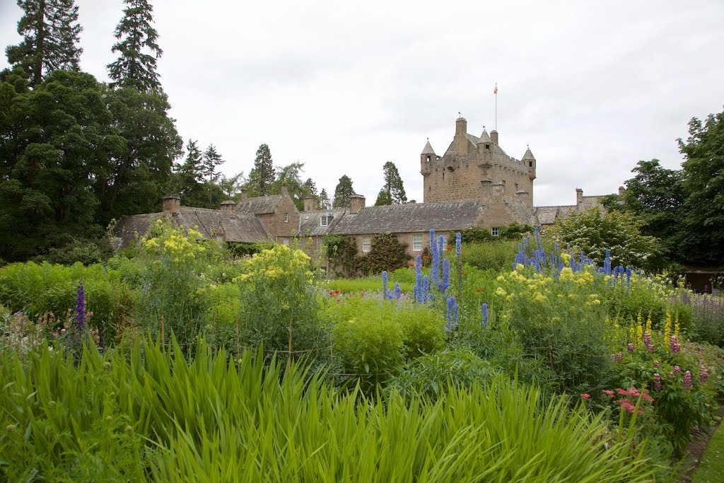 Cawdor Castle Flower Garden by Milan Svanderlik