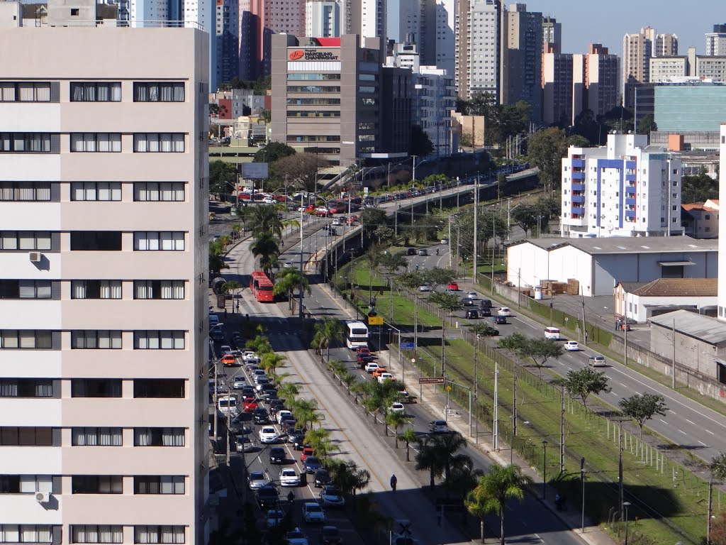 Av. Presidente Afonso de Camargo, Curitiba PR by cicero r maciel