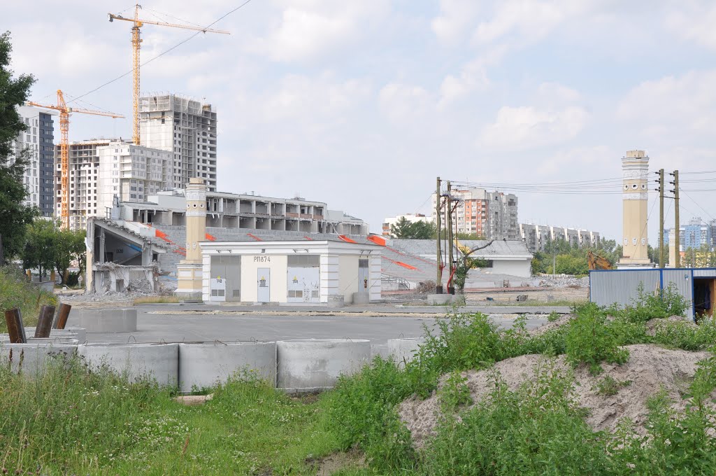 Реконструкция Центрального стадиона в Екатеринбурге к чемпионату мира 2018 by Леонид Чепчугов