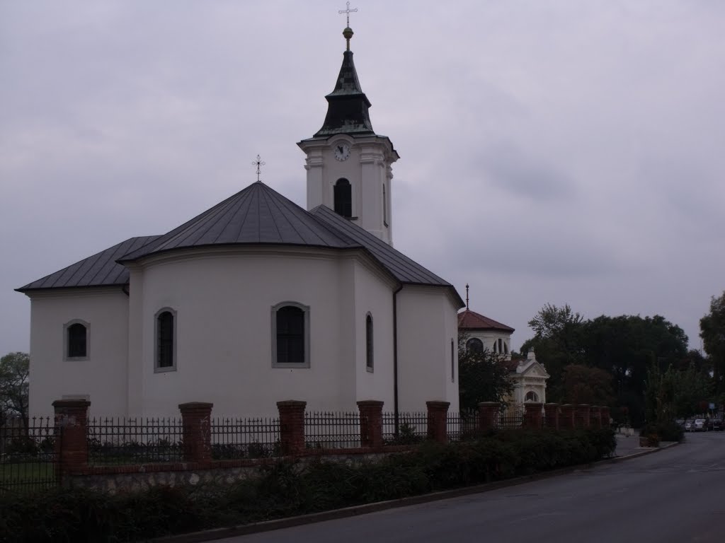 Roman Catholic Church of Szerencs, Hungary by Norbert Banhidi