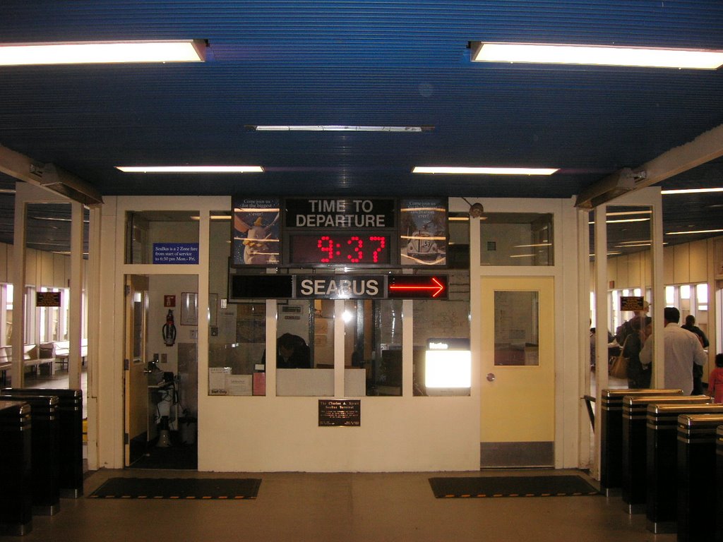 Sea Bus Ticket Gate, Waterfront, Vancouver, BC by tuyamaple