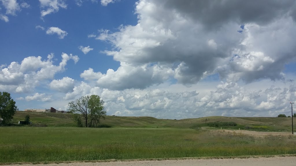 Hills outside of Williston, ND by Matthew Matyjek