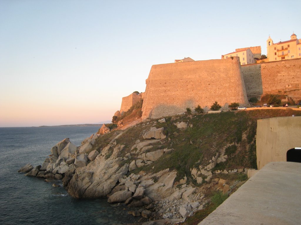 Calvi, la citadelle by duranton