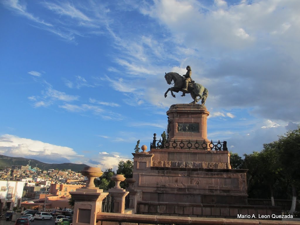 Monumento de González Ortega. 2015 by Mario A. Leon Q.