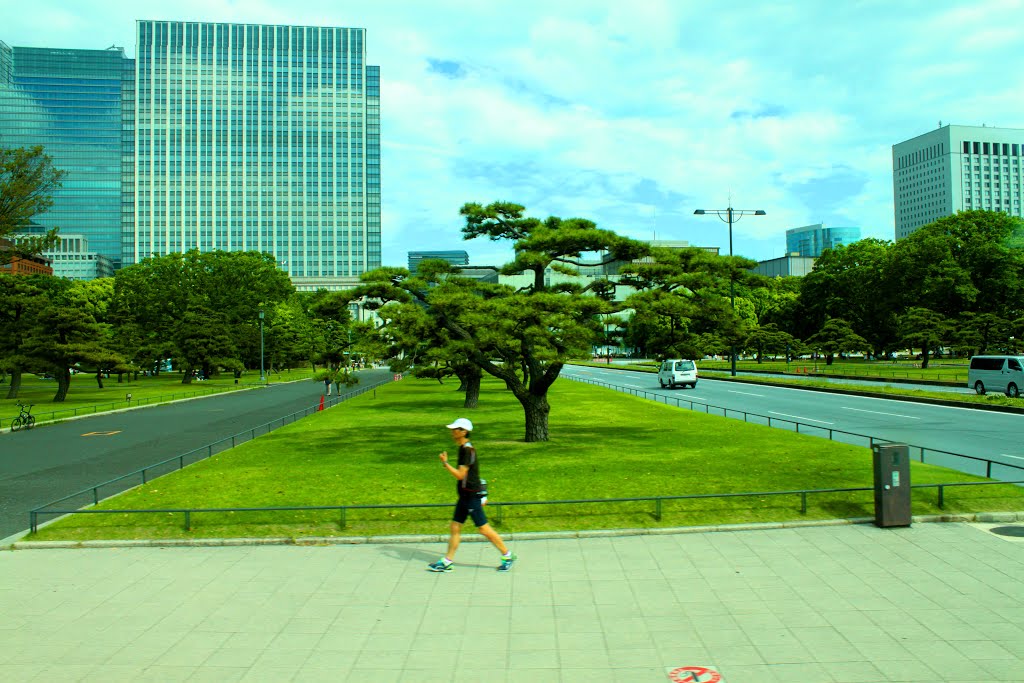 1 Kōkyogaien, Chiyoda-ku, Tōkyō-to 100-0002, Japan by quanphe ngoduc