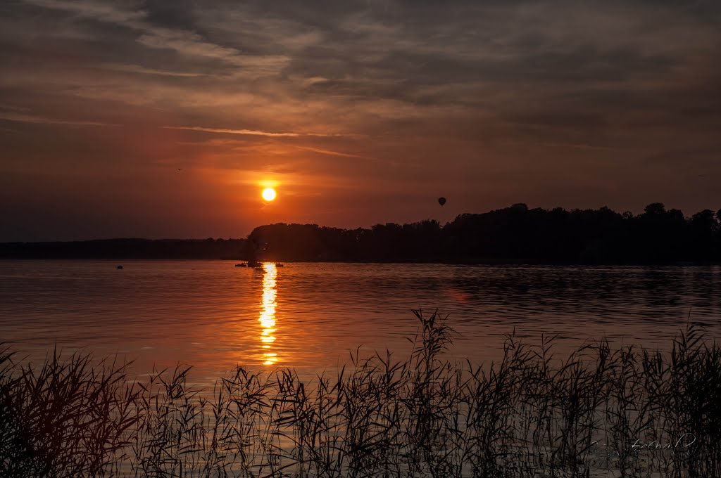 Last moments of a Day... Szczecinek Evening by Krzysio Milewicz