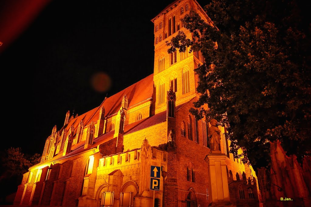 Torun, Poland - Roman Catholic Church of St. James by Bernard Janowski