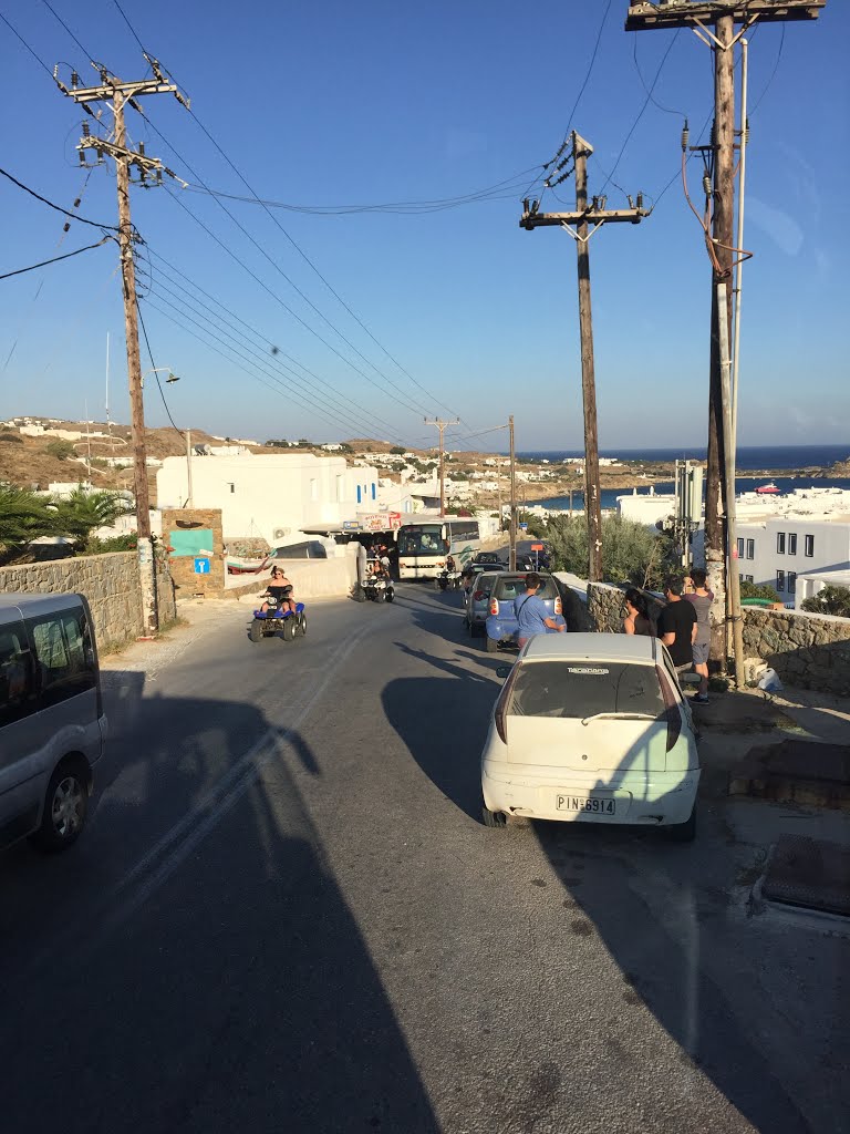 Beydoun family in mykonos by salim beydoun