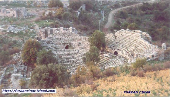 GENERAL VIEW OF KAUNOS THEATER (HELLENISTIC AND ROMAN PERIOD)...*Furkan Cınar by furkancinar