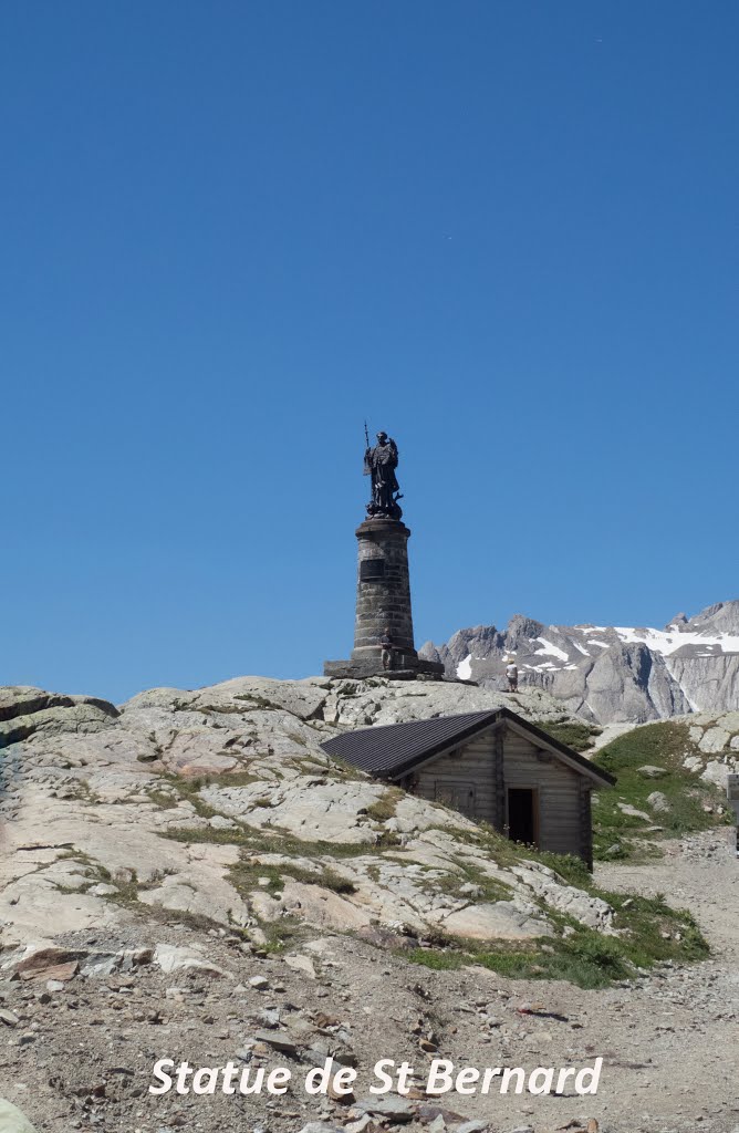 Col du Grand Saint Bernard by Alfred Giuliani