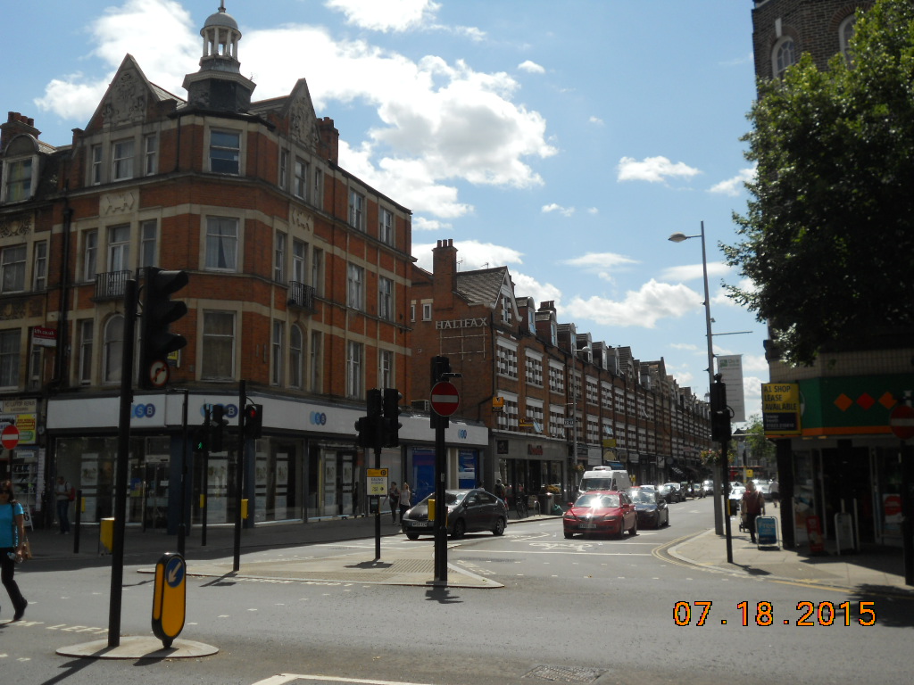 Por Uxbridge Road, Ealing, Londres by Uro boxer