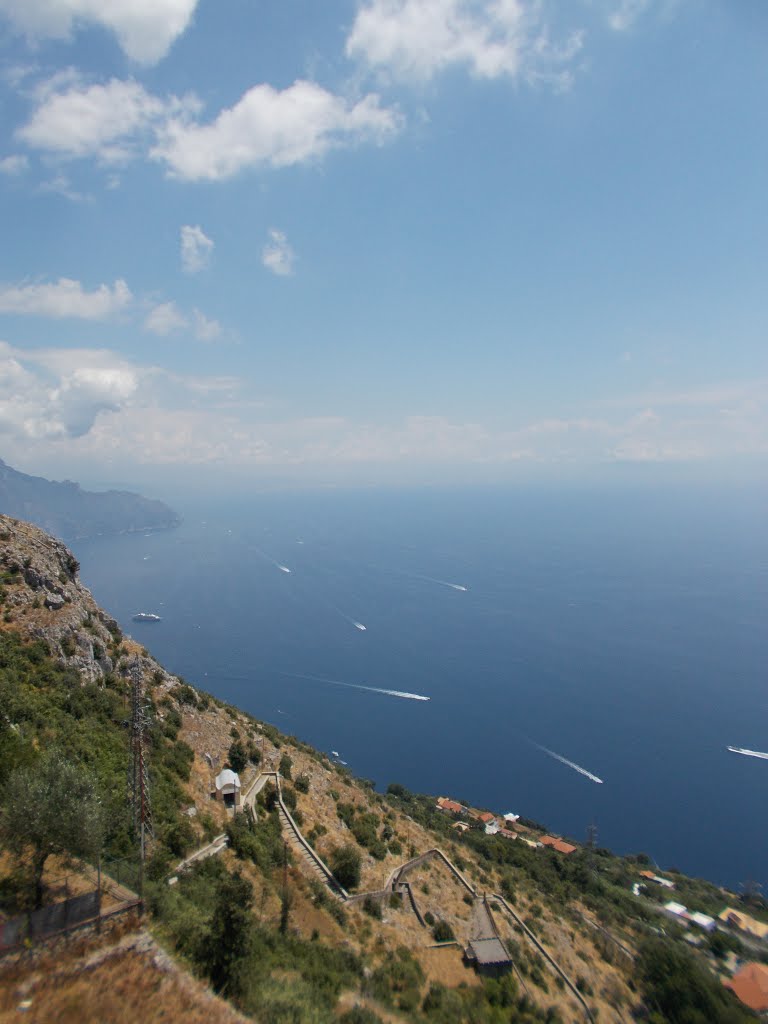 AGEROLA - SAN LAZZARO - VISTA COSTIERA AMALFITANA by Giuseppe Tokatlian