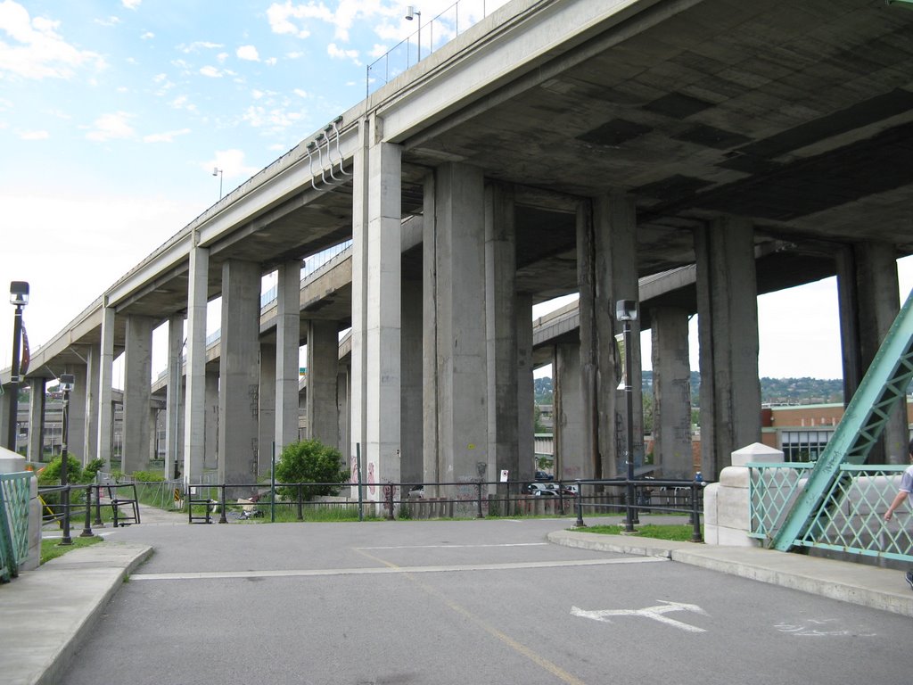 Échangeur Turcot Juillet 2008 vue nord by flotsamjetsam