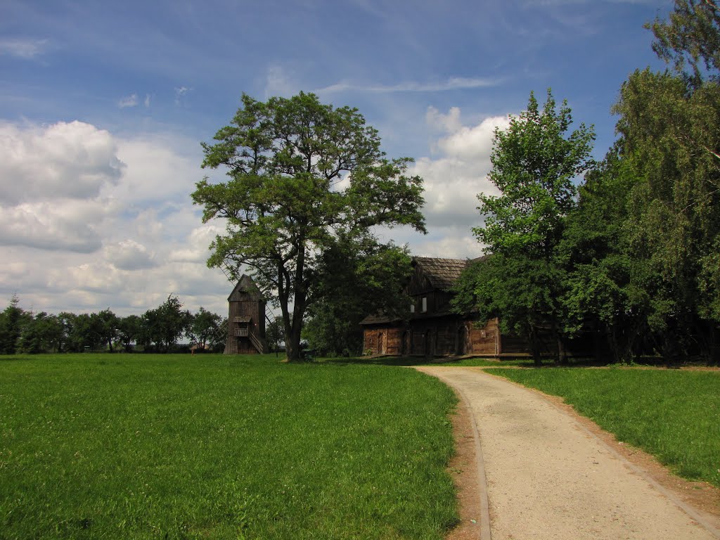 Dziekanowice - Ostrów Lednicki. Muzeum Pierwszych Piastów na Lednicy. by krzysztofk