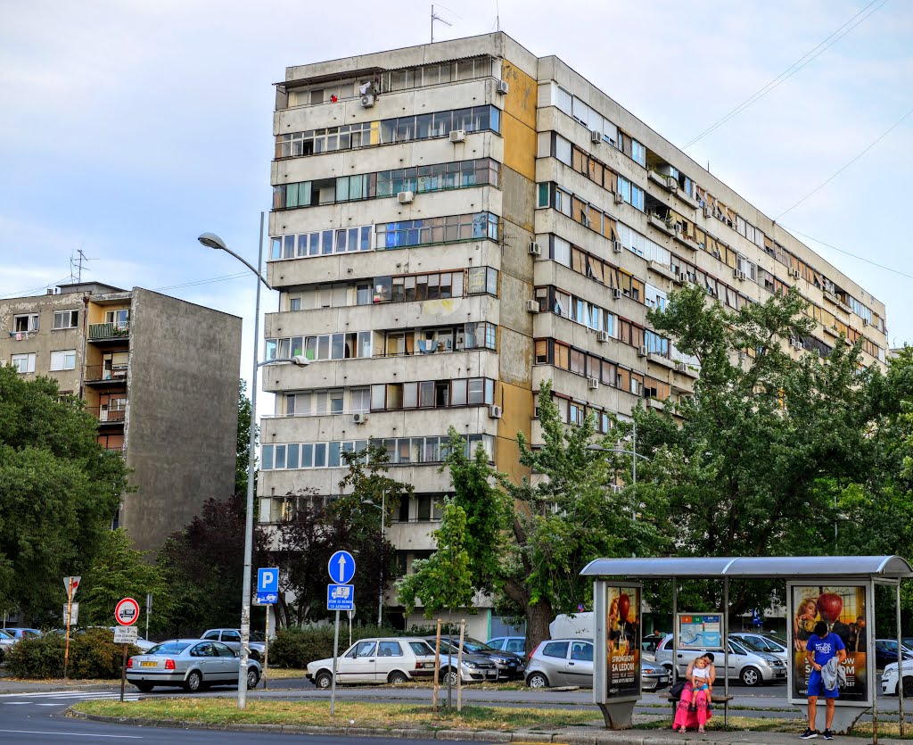 Novi Sad, Bulevar Cara Lazara by Zoran Skaljac