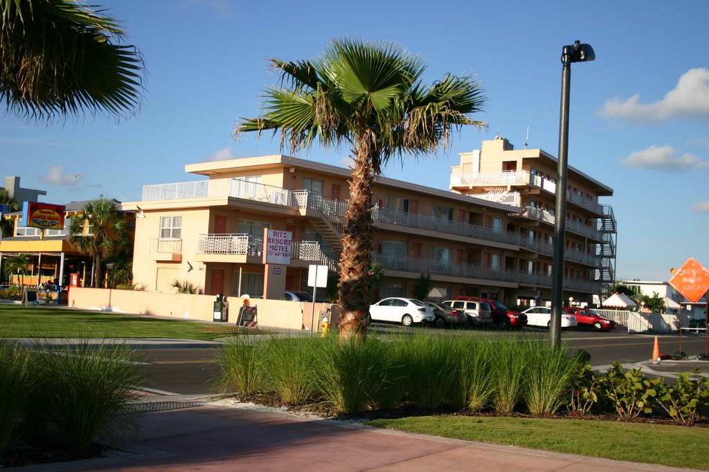 A View of the Ritz Resort on Clearwater Beach by jbesedic