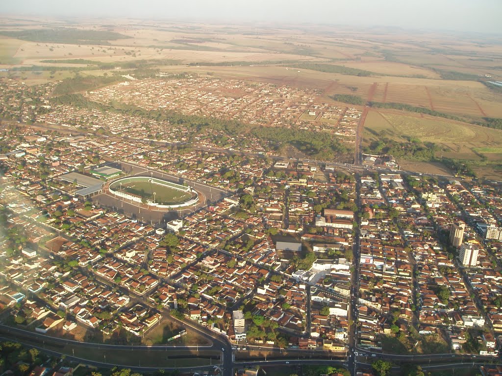 Estadio Municipal vista de um avião by Marcelo J. Santos