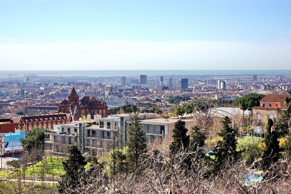 A view of Barcelona by Yuri Rapoport