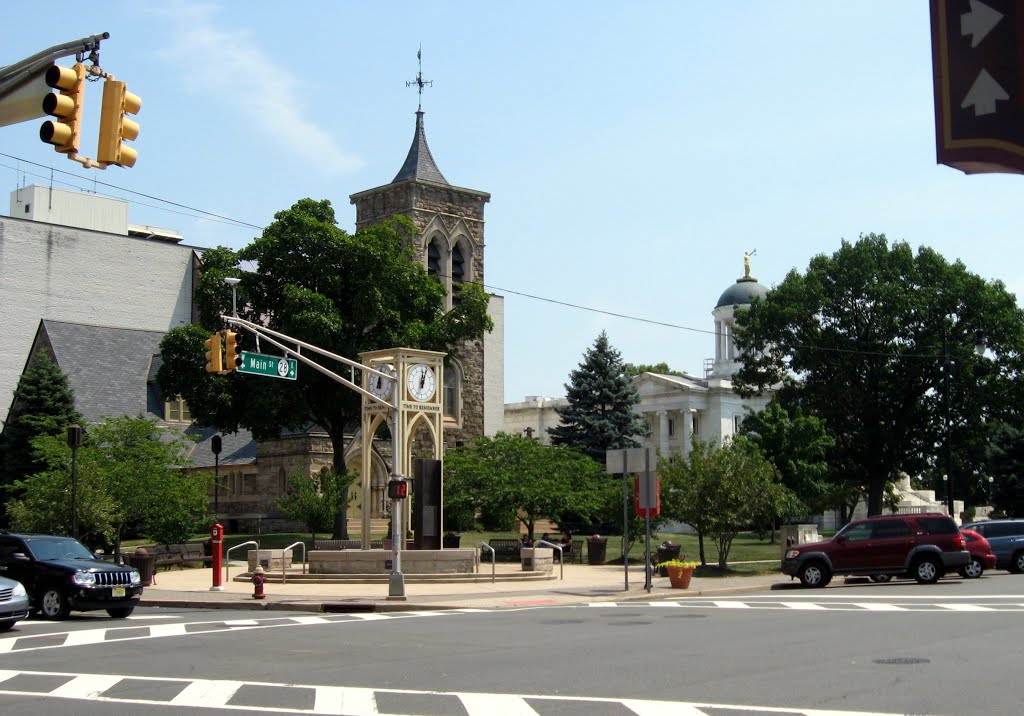 Clock Tower, First Reformed Church and Courthouse by JSnj57