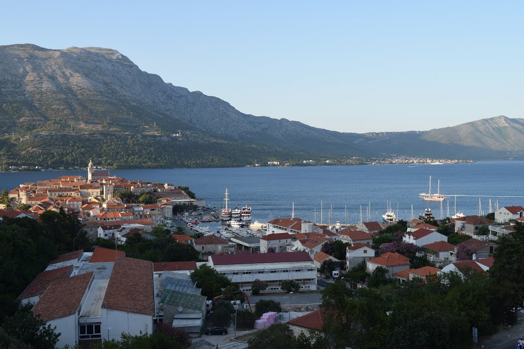 Town Korčula by Petar Faktor