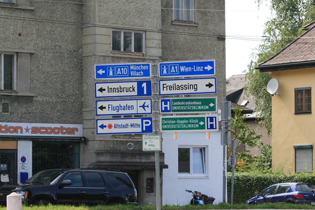 Road signs in Salzburg by Markus Nikkilä Photo…