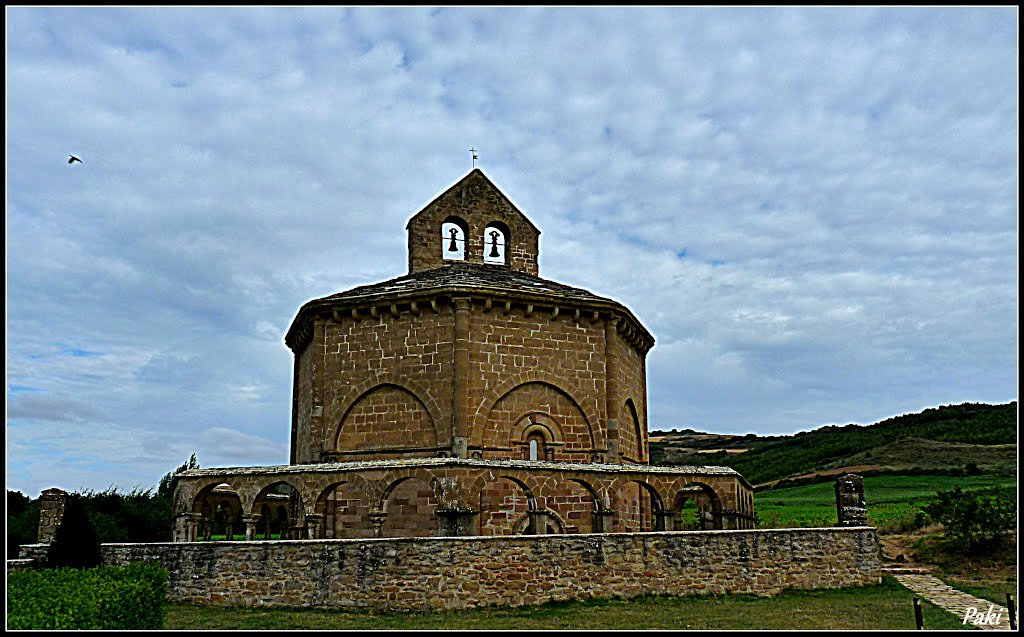 <<Ermita de Santa María de Eunate>> (Camino de Santiago) by Pasapa.