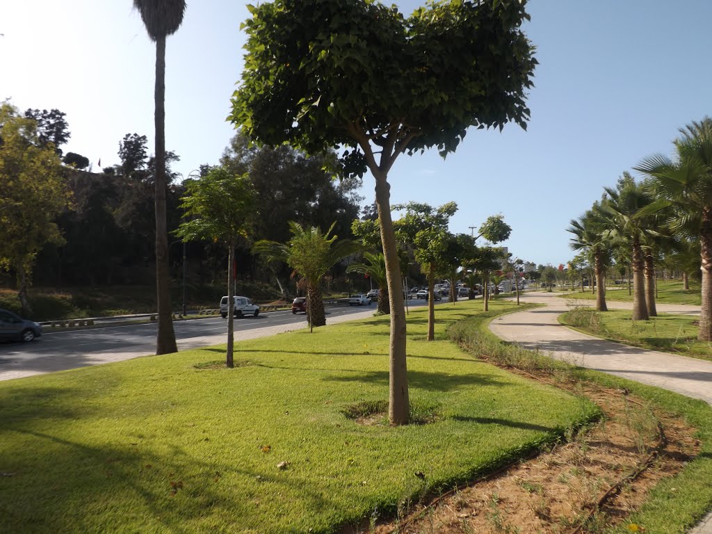 Rabat: Avenue Rahba by Mhamed Zarkouane