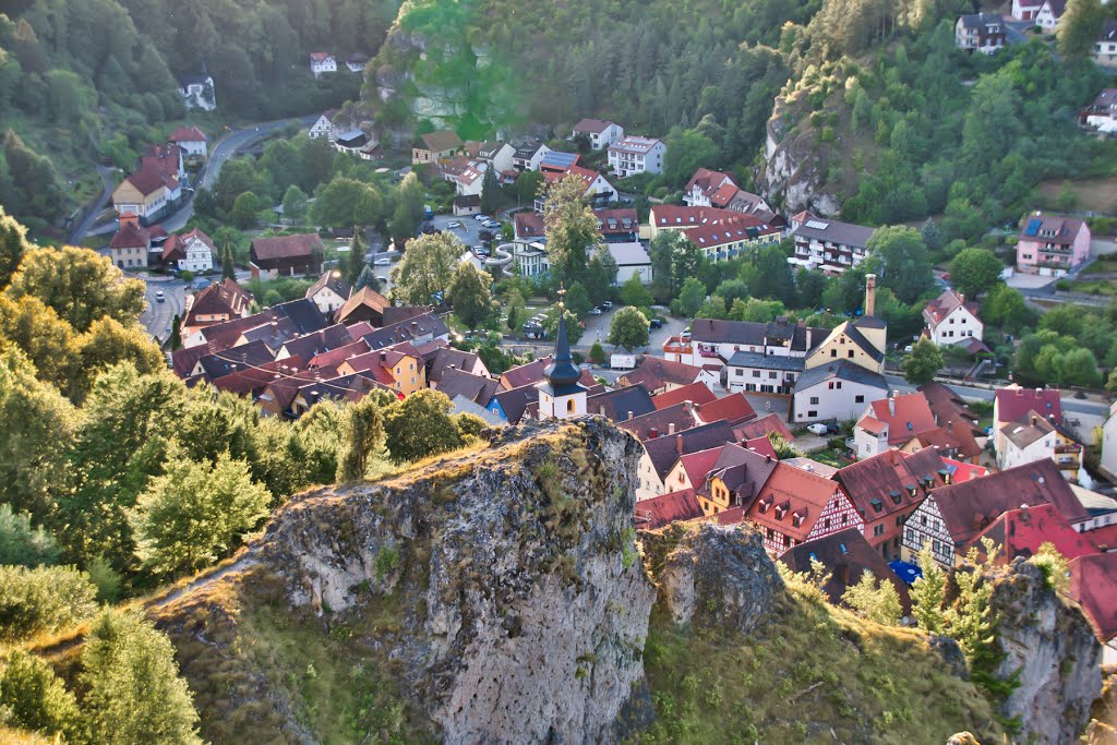 Pottenstein von oben by Steffen Ruoff