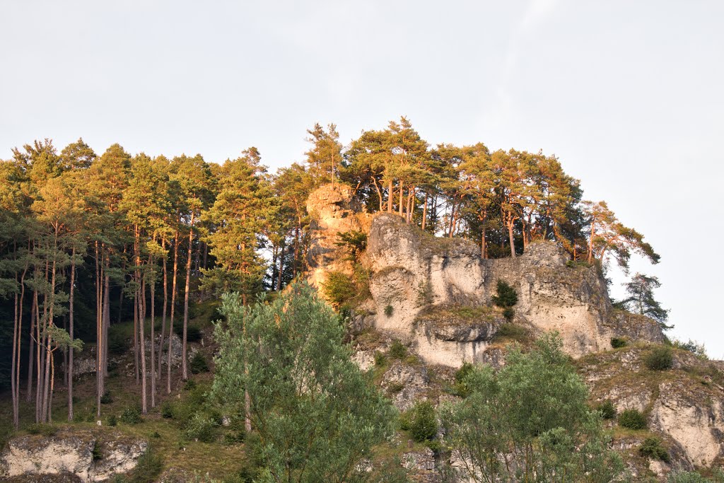 Felsen im Abendlicht by Steffen Ruoff