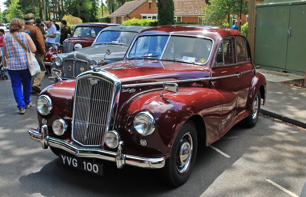 Wolseley Six Eighty ~ Woodhall Spa 1940's festival weekend 2015 by Steve. D