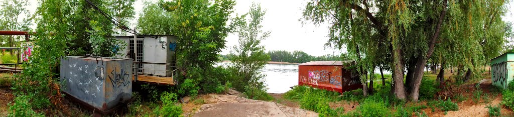 Панорама берега за магазином "Удачник"\panorama of the coast of the magazine "Udacnik" by Dmitry Novichkov