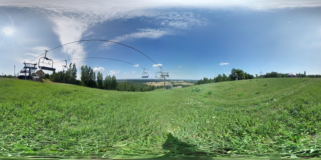 360 Panorama na górze Kamieńsk by clawd