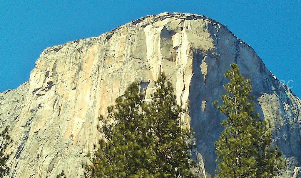 Yosemite - El Capitan Rock Face by Chandrasekar Rajaram