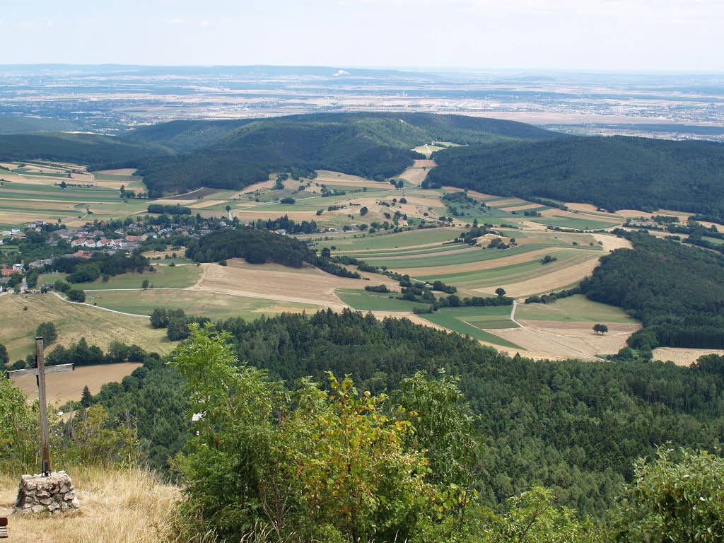 Blick vom Hergottschnitzerhaus Hohewand in Richtung Wr. Neustadt by akain1000