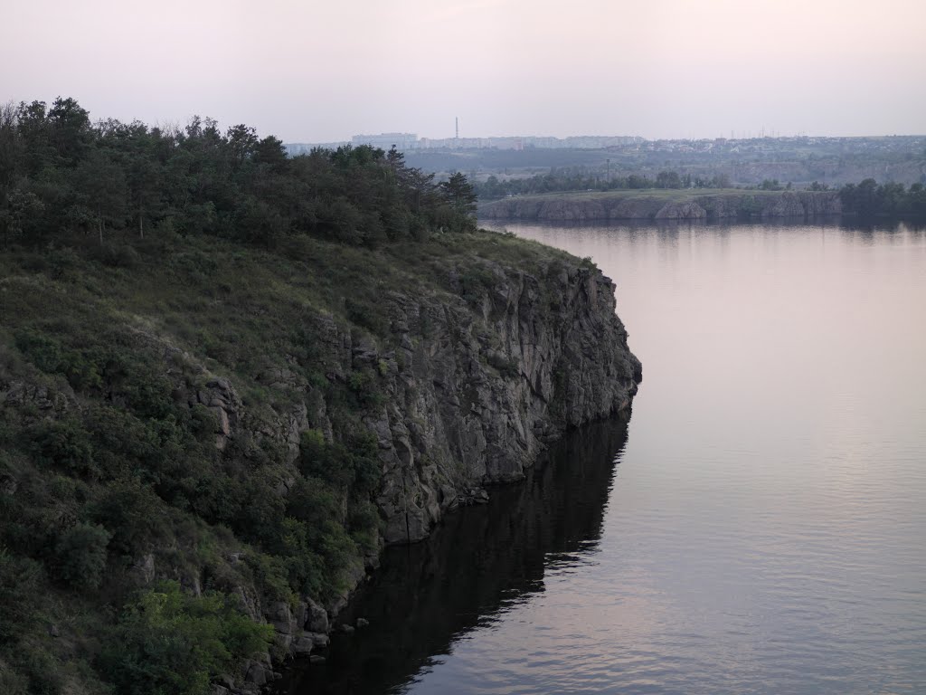 Dnieper and Khortytsya by Oleg Kurtsev