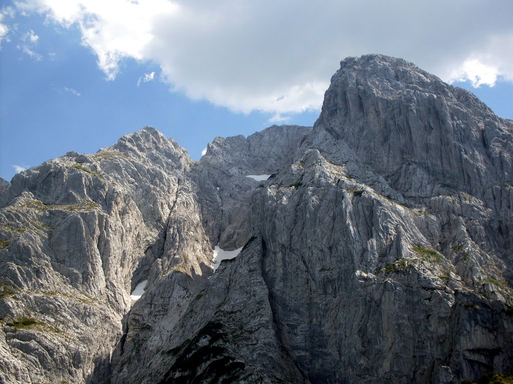 Fleischbank, Hintere Karlspitze und Totenkirchl by dietmarproske