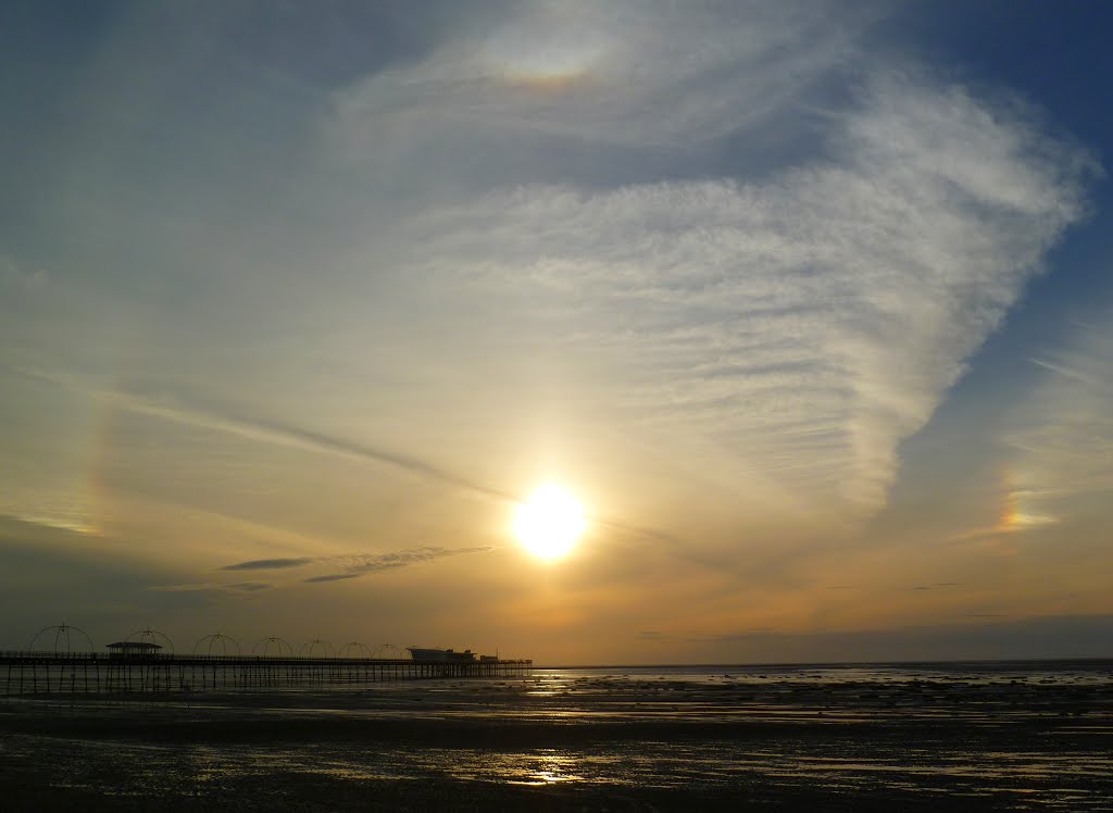 Southport sundogs :) by Rachel J