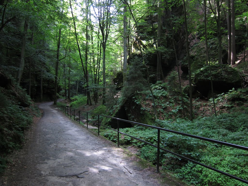 Am Bach by Siegfried Koegler