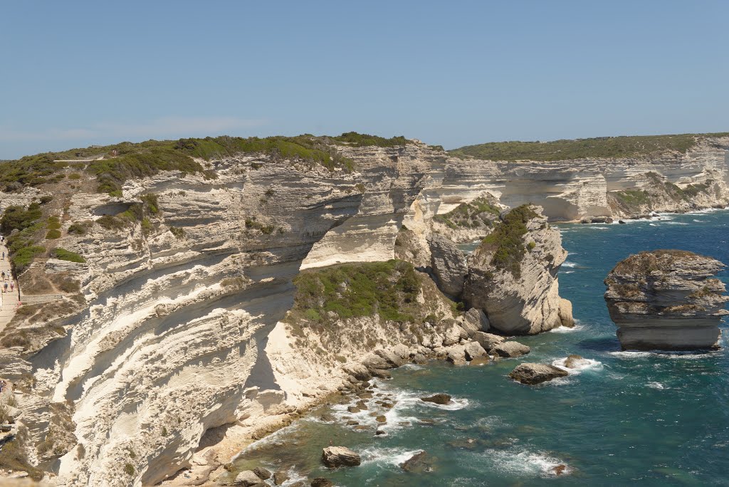 Bonifacio, France by János Kimmel