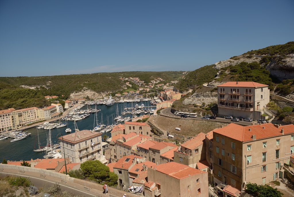 Bonifacio, France by János Kimmel