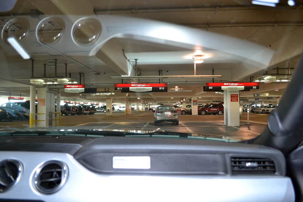 Parking on Airport, New Orleans, LA, USA by Tony Staub