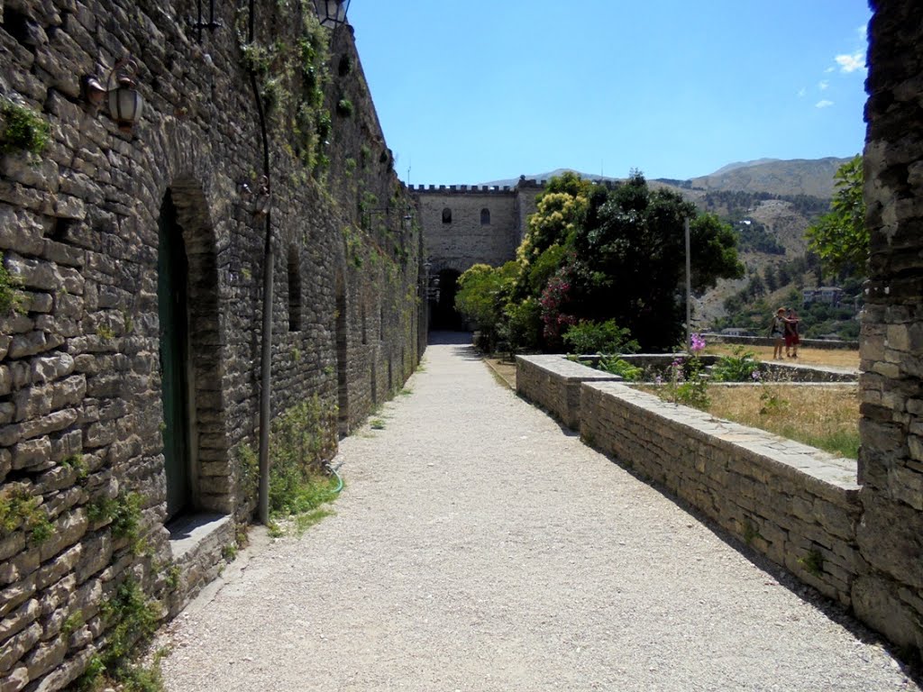 Rruga Evlia Celebi, Gjirokaster, Albania by Mikhail Botchkarev