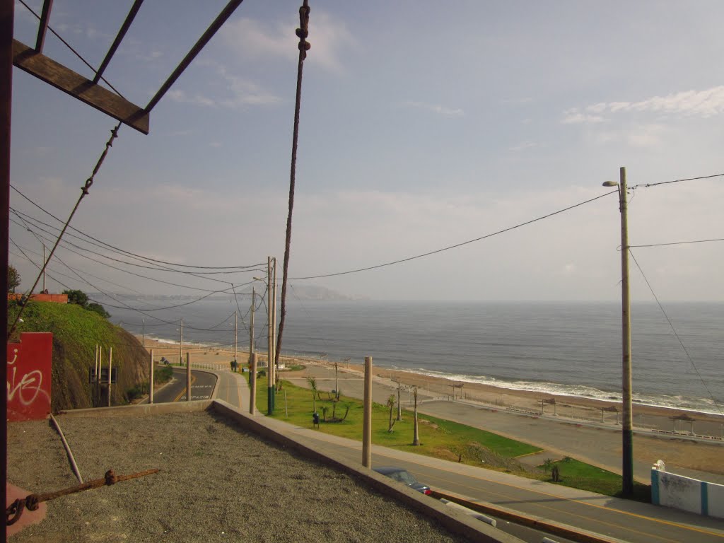 Vista desde el Mirador de Magdalena del Mar by Erick Montoya