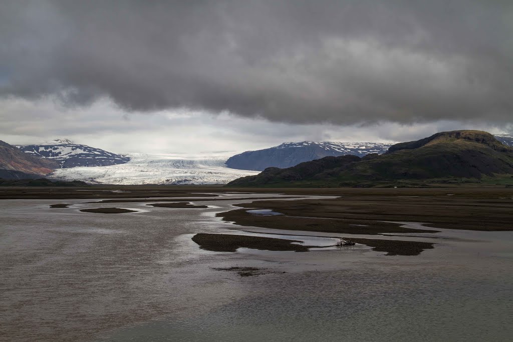 Hoffell - Le glacier Hoffellsjökull by Jean-Pierre Casseron