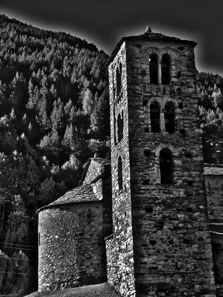 Església romànica Sant Joan de Caselles - Canillo - Principat d'Andorra - Catalunya by Franc Bardou